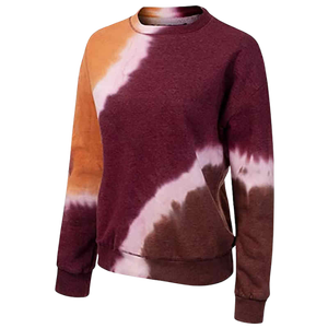 Sudadera Unisex con Cuello Redondo y Estampado Tie-Dye, Corte Regular, Tejida, Informal, para Otoño - Product Image 3