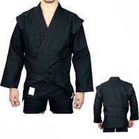 Ensemble de veste et short de lutte Sambo en tissu hybride 100% coton avec logo personnalisé