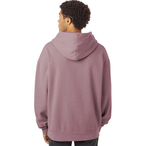 เสื้อฮู้ดดี้ผู้ชาย น้ำหนักปานกลาง 280 กรัม สีออร์คิด ผ้าฝ้ายฟลีซพรีเมียม สวมใส่สบาย สไตล์สตรีทแวร์ รับสกรีนโลโก้ รับผลิตแบบ OEM ODM - Product Image 2