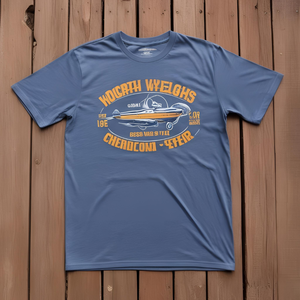 T-shirt pour homme en polyester imprimé, coupe classique, tee-shirt graphique décontracté personnalisé - Product Image 3