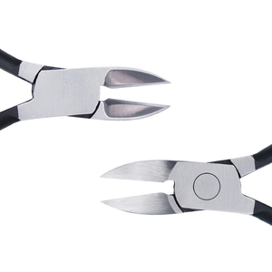 Pince à cuticules noire mate en acier inoxydable, coupe-ongles, ciseaux, outil de manucure pour éliminer les peaux mortes - Product Image 4