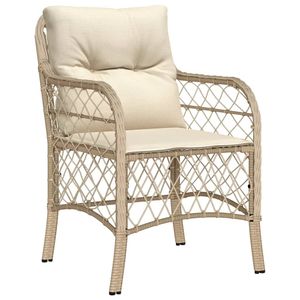 Set da Pranzo da Giardino in Beige, Nero, Crema e Bianco - Product Image 3