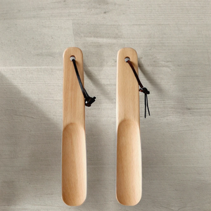 Cuchara para Zapatos Redonda Hecha a Mano de Madera de Haya con Mango Largo para Mujeres Embarazadas y Personas Mayores, Artesanía Natural FAIZA CRAFT FC-4347 - Product Image 6