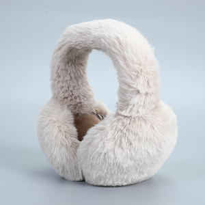 Cache-oreilles d'hiver doux et moelleux pour femmes, cache-oreilles chauds en fausse fourrure, coupe-vent, pour l'extérieur, par temps froid, cache-oreilles tendance - Product Image 6