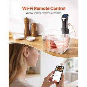 Cottura Sous Vide di Precisione 1100W con WIFI, Circolatore a Immersione, Display LED, Riscaldamento Rapido, Temperatura Precisa, Cottura Lenta Sous Vide - Product Image 2