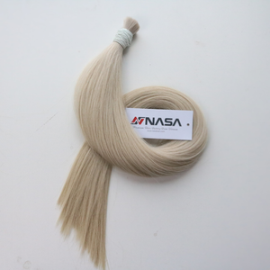 Grande vente en gros Extensions en vrac de cheveux bruts 100% soyeux droits non transformés couleur pourpre vierge de Nasa Hair - Product Image 4