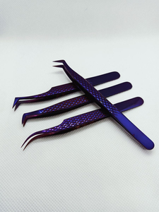 Pinzas Profesionales para Pestañas al por Mayor, Pinzas para Extensión de Pestañas, Pinzas para Cejas y Pestañas, Herramienta de Belleza Puntiaguda de Acero Inoxidable - Product Image 6