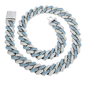 Cadenas de Hip Hop de Calidad Estándar Cultivadas en Laboratorio para Hombre, Cadenas Finas y Collares para Exportación Mundial, Cadena Cubana de Diamantes - Product Image 3