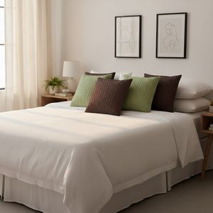 Juego de 6 Fundas de Almohada de Lujo SOGA de 45 cm con Diseño de Punto Trenzado, Fundas Decorativas Frescas para Sofá y Dormitorio - Product Image 5