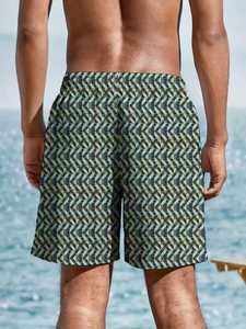 Pantalones Cortos de Baño para Hombre, con Logotipo Personalizado, de Secado Rápido, Transpirables, Ecológicos, de Poliéster, para Verano, Moda Deportiva - Product Image 5