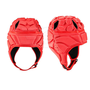 Rugby Helmets Lightweight Protective Headgear Shock Absorbing Padding Adjustable Strap Safety Helmet For Training - Product Image 3