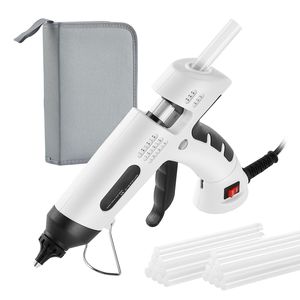Pistola de Pegamento Caliente Mini de Doble Potencia 60/100W, Calentamiento Rápido, con 20 Barras Premium, Bolsa de Tela Oxford Incluida - Product Image 2