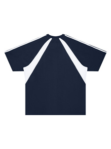 Camiseta de Manga Corta con Cuello Redondo para Hombre, Corte Holgado, Transpirable, 240g, 100% Algodón, Tejido de Punto - Product Image 6