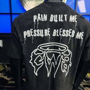 OEM Unisex Heavy Cotton O-Neck Printed T-Shirt Custom Logo Solid Pattern Loose Fit 100% Cotton Oversize T-Shirt for Men - Product Image 6