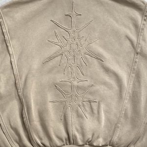 Sudadera Vintage Lavada y Desgastada para Hombre, Sudadera con Capucha Original de Gran Gramaje, Bolsillos Dobles, Apta para Invierno, con Apliques - Product Image 6