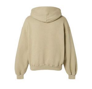 Sudadera con Capucha para Hombre, Color Sólido, Corte Holgado, Estilo Casual para Otoño, 100% Algodón Felpa, Manga Larga, Diseño con Bolsillos - Product Image 3