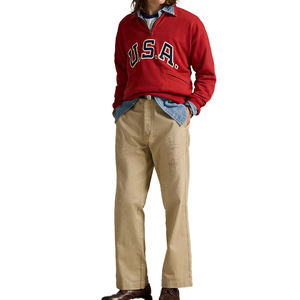 Sweat-shirt graphique en molleton coupe vintage de qualité supérieure pour homme, en mélange de coton, teint et lavé, style streetwear décontracté, marque privée - Product Image 6