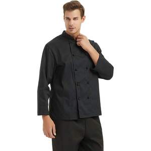 2025 Manteau de chef unisexe à 10 nœuds Ustensiles de qualité supérieure pour chefs professionnels et cuisiniers à domicile - Product Image 5
