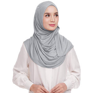 Elegant Muslim Hijab Scarf Soft Breathable Cotton Voile Shawl Lightweight for Women Daily Wear Fashion Islamic <b>Wrap</b> OEM Supplier - Product Image 6
