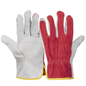 High Quality Cowhide Grain Split Leather Breathable Durable Heat Resistant Heavy Duty Industrial Protective Safety <b>Driver</b> <b>Gloves</b> - Product Image 5