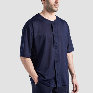 Camiseta de béisbol de malla personalizada al por mayor, precio económico, último diseño, camiseta de béisbol para venta en línea, fabricante en Pakistán - Product Image 5
