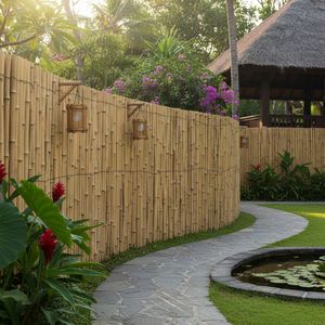 Panel de Cerca de Bambú Ecológico al por Mayor – Rollo de Cerca Natural Duradero para Jardín para Uso en Exteriores de Proveedor Vietnamita - Product Image 4
