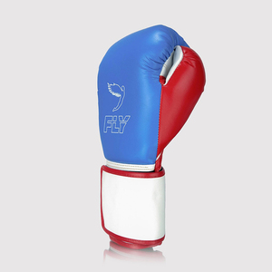 Customized Fly Boxing Sparring Gloves Top Quality Genuine Leather Boxing Training Gloves Custom Logo Fighting Gloves - Product Image 2