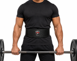 Cinturón de Soporte para Levantamiento de Pesas Personalizado al por Mayor, 100 mm, 13 mm de Grosor, Antideslizante, de Cuero Vacuno, Unisex, para Entrenamiento Físico - Product Image 3