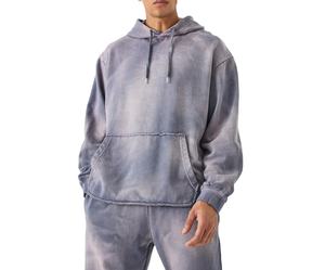 Conjunto Deportivo de Sudadera con Capucha y Pantalones Cortos de Algodón 100% con Logotipo Personalizado para Invierno 2026, Chándal para Hombre con Impresión Personalizada - Product Image 6