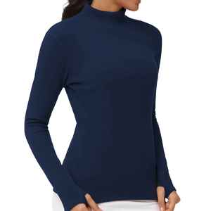 Women Performance Riding Shirt <b>Long</b> <b>Sleeve</b> Breathable Fabric Engineered for Equestrian Sports Comfort and Fit - Product Image 1
