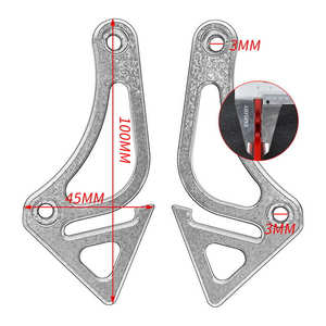 XXUN repose-pieds arrière sacoches crochets à bagages crochets pour <span class=keywords><strong>Honda</strong></span> <span class=keywords><strong>X</strong></span> ADV <span class=keywords><strong>750</strong></span> XADV <span class=keywords><strong>750</strong></span> 2017-2023 2020 2021 <span class=keywords><strong>2022</strong></span> 2023 2024 - Product Image 2