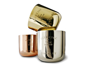 Pot à bougie décoratif, pots à bougies en métal, pots à bougies en laiton - Product Image 3