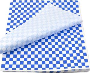 Papel para Envolver Hamburguesas y Sándwiches con Revestimiento Antigrasa Ecológico Personalizado TBH, Impresión de Logotipo Personalizado, Grado Alimenticio, Biod, 30cm X 30cm, Malasia - Product Image 1