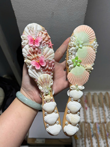 Espejo Compacto de Concha Marina Natural para Viajes, Accesorios de Maquillaje, Regalos con Temática de Playa, Colecciones de Tiendas y Boutiques de Estilo Costero - Product Image 4