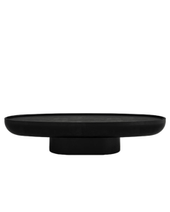Table basse ovale en bois massif de style minimaliste moderne, multifonctionnelle, style nordique pour le salon - Product Image 3