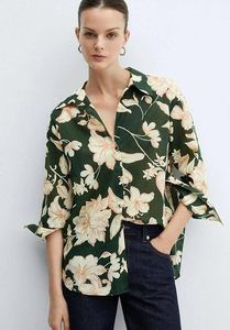 Blusa Corta Holgada de Rayón para Mujer, Estilo Coreano, Manga Larga, con Botones, para Oficina y Uso Casual - Product Image 2