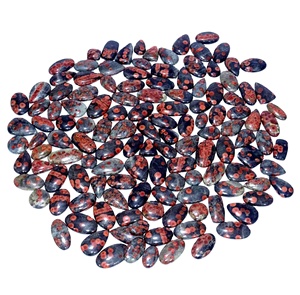 Vente en gros de cabochon d'obsidienne d'arachide de haute qualité fait à la main Quartz naturel de haute qualité pour bijoux Obsidienne d'arachide artisanale en vrac - Product Image 1