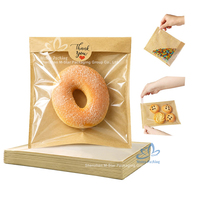 Shenzhen PE Sachet de thé zip-lock hermétique personnalisé Emballage en papier kraft biodégradable Enveloppe kraft alimentaire pour aliments pour animaux de compagnie