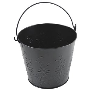 Hot Selling Galvanized Metal Planter <b>Container</b> Oval Shape Durable Outdoor Garden Flower Pot for Plants Handmade Flower Planters - Product Image 5