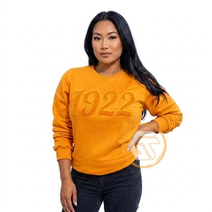 GREEK TREASURES Sudadera de Alta Calidad Personalizada para Mujer, Sigma Gamma Rho, Otoño/Invierno, Casual, Lisa, de Algodón y Felpa, 500g, Bordada - Product Image 1