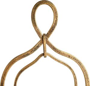 Ensemble de lanternes porte-bougies en métal doré de luxe, avec bougeoirs modernes en verre, support de bougie votive à arche, centre de table de mariage, décoration intérieure - Product Image 3