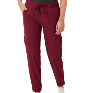 Pantalon de travail médical extensible, style jogger, disponible en plusieurs couleurs, réutilisable, uniforme professionnel pour le personnel infirmier - Product Image 5
