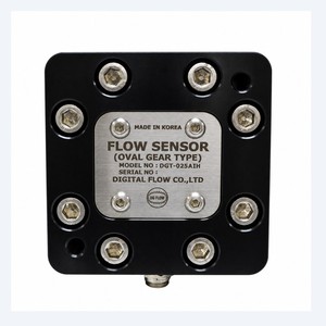 เซ็นเซอร์วัดการไหลของน้ำแบบดิจิตอล ยี่ห้อเกาหลี DGT-025AI Oval Gear Flow Sensor  วัสดุอะลูมิเนียม PT 1 เกลียวใน ผลิตในเกาหลี - Product Image 4