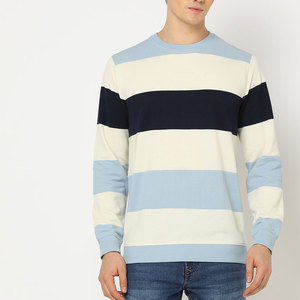 เสื้อสเวตเชิ้ตผู้ชายแฟชั่นใส่สบายสำหรับฤดูหนาว-ผ้าฝ้าย 100% ลายเรียบ รับสกรีนโลโก้ มีหลายสี ขายดี - Product Image 1