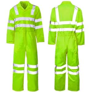 Fabricant professionnel – Tenue de travail unisexe respirante haute visibilité, couleur unie, en polyester, avec option grandes tailles - Product Image 6