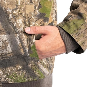 Sudadera con Capucha y Cremallera de Camuflaje para Hombre, Corte Regular, Forro Polar de Poliéster, Estilo Casual de Otoño - Product Image 5