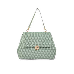 Sac à main vert décontracté pour femme P55633 - Product Image 3
