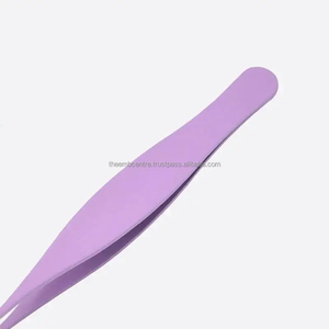 2025 acier inoxydable cosmétique beauté maquillage outil incurvé sourcil pince à épiler pour sourcils et cils épilation pointe pointue tondeuse - Product Image 2