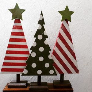 <b>Wooden</b> and MDF <b>Christmas</b> <b>Tree</b> Decoration for Living Space Styling Elegant Holiday Ornament for Home Festivities - Product Image 3