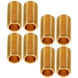 Conector de compresión de latón forjado para tubería cerrada, resistente a la corrosión a baja presión, forma personalizable, modelo AOL-08 - Product Image 4